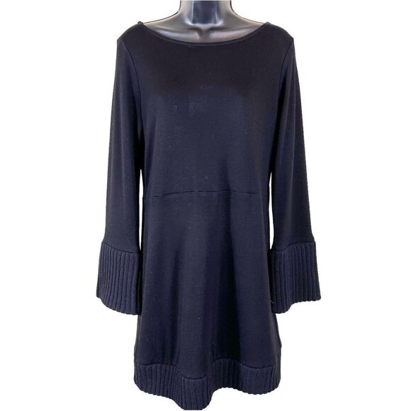 Alice + Olivia Black Wool Sweater Dress - Picture 10 of 10